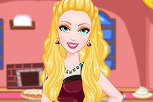 芭比的感恩节准备