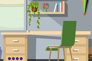 现代灰色小屋逃脱