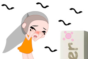 她的头发没掉了