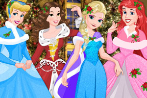 迪士尼公主圣诞节