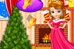 索菲亚准备圣诞节