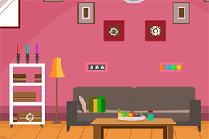 红色温馨小屋逃脱