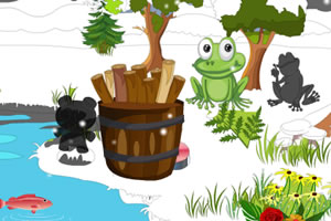 圣诞节驯鹿逃亡