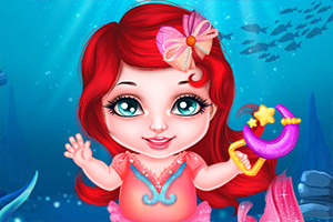 可爱美人鱼宝贝