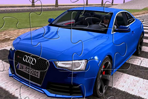 奥迪RS5汽车拼图