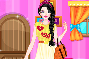 可爱女孩甜蜜约会