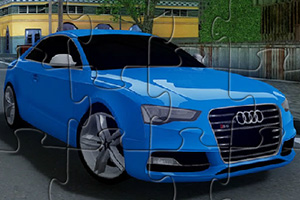 奥迪S5汽车拼图