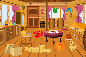 捉迷藏的孩子逃脱