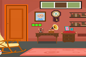 橙红色房间逃脱