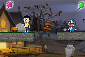 哆啦A梦万圣节冒险