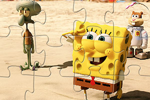 海绵宝宝度假拼图