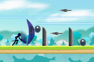 火柴一团之忍者跑酷