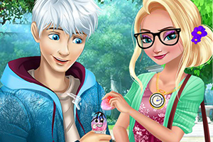 迪士尼公主准备复活节