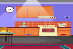 蓝紫色房子逃脱