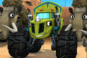 怪兽卡车拼图