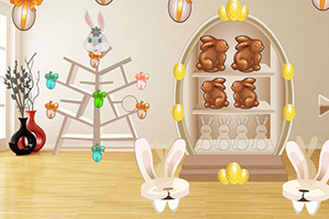 复活节白兔居室逃脱