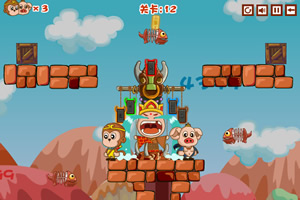 悟空八戒救唐僧选关版