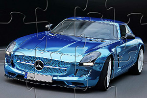 奔驰SLS超跑拼图