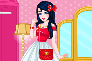 白雪公主的时尚装扮