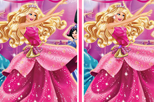 芭比公主舞会找不同