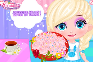 母亲节玫瑰酥饼干