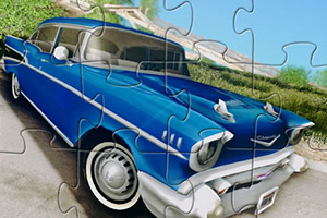 雪佛兰老爷车拼图