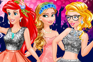 迪士尼公主的毕业舞会