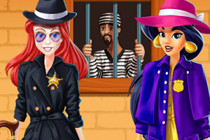 公主的侦探装扮