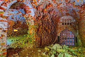 破旧的城堡逃脱