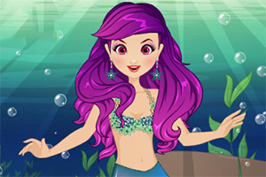 小美人鱼的发型