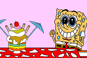 海绵宝宝美味冰淇淋