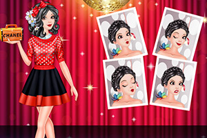 白雪公主恶搞自拍