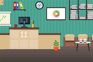 彩色办公室逃脱