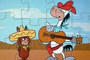 卡通人物拼一拼