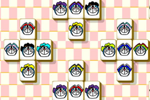 哆啦A梦玩连连看