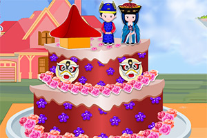 中国的婚礼蛋糕