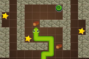 贪吃蛇洞穴逃生选关版