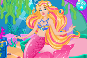 小人鱼公主芭比