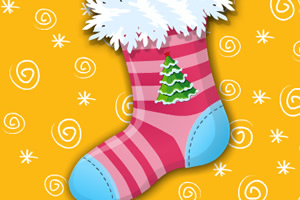 圣诞节袜子装扮