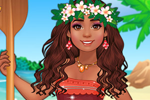 时尚的莫阿娜公主