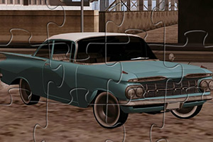 雪佛兰黑斑羚汽车拼图