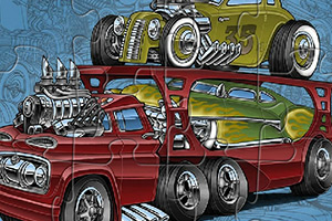 改装的高速汽车