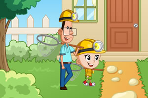 大头儿子小头爸爸抓老鼠选关版