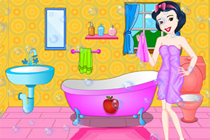 公主的彩色浴室