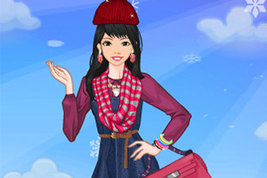 时尚的冬装搭配