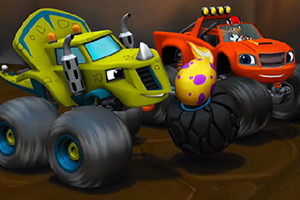 怪兽卡车找轮胎