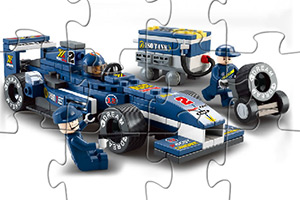 乐高F1赛车拼图