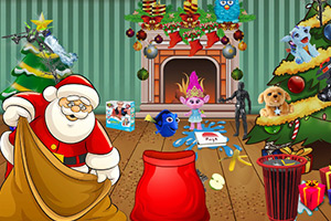 帮助圣诞老人打扫