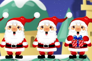 圣诞老人藏礼物