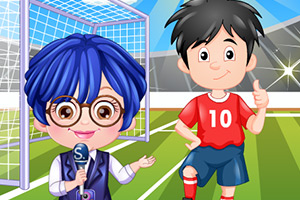 可爱宝贝的记者装